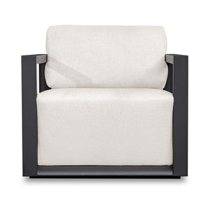 Remsen Outdoor Lounge Chair, Java Black/Oyster - perfect for casual unwinding | Image 2 | InSTYLE Home & Rugs