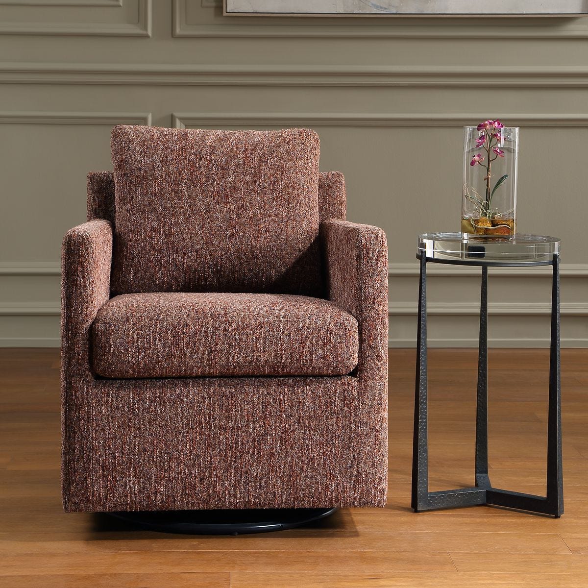 Tisdell Swivel/Glider, Canyon - | Image 3 | InSTYLE Home & Rugs
