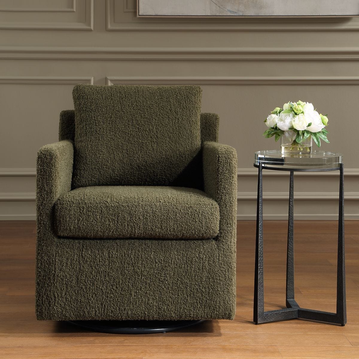 Tisdell Swivel/Glider, Kale - | Image 1 | InSTYLE Home & Rugs