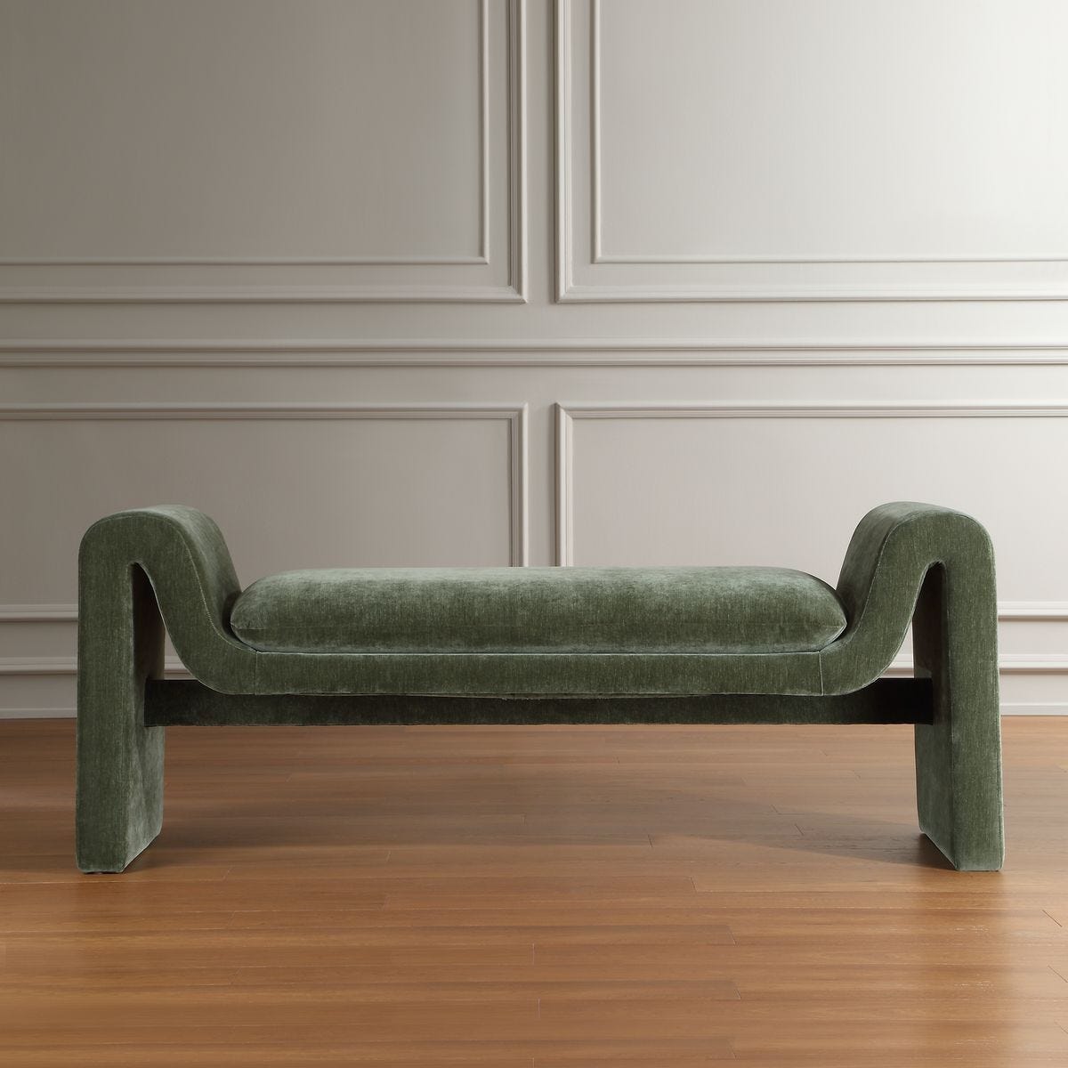 Manson Bench, Moss - perfect for entryways or patios | Image 4 | InSTYLE Home & Rugs