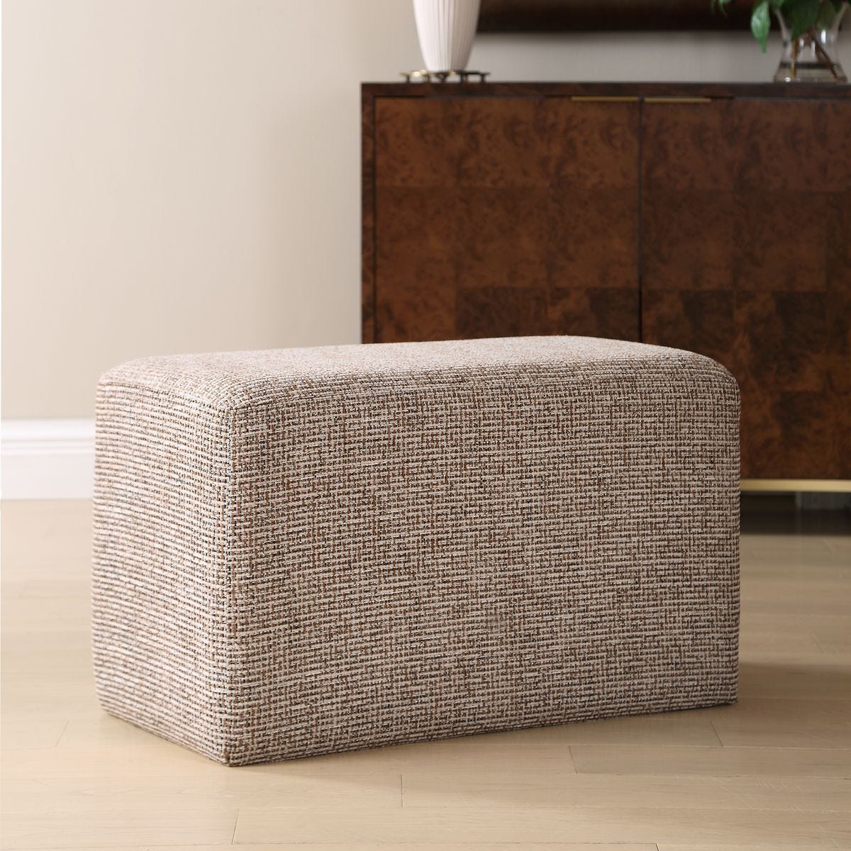 Kelce Ottoman - comfortable ottoman for any room | Image 3 | InSTYLE Home & Rugs