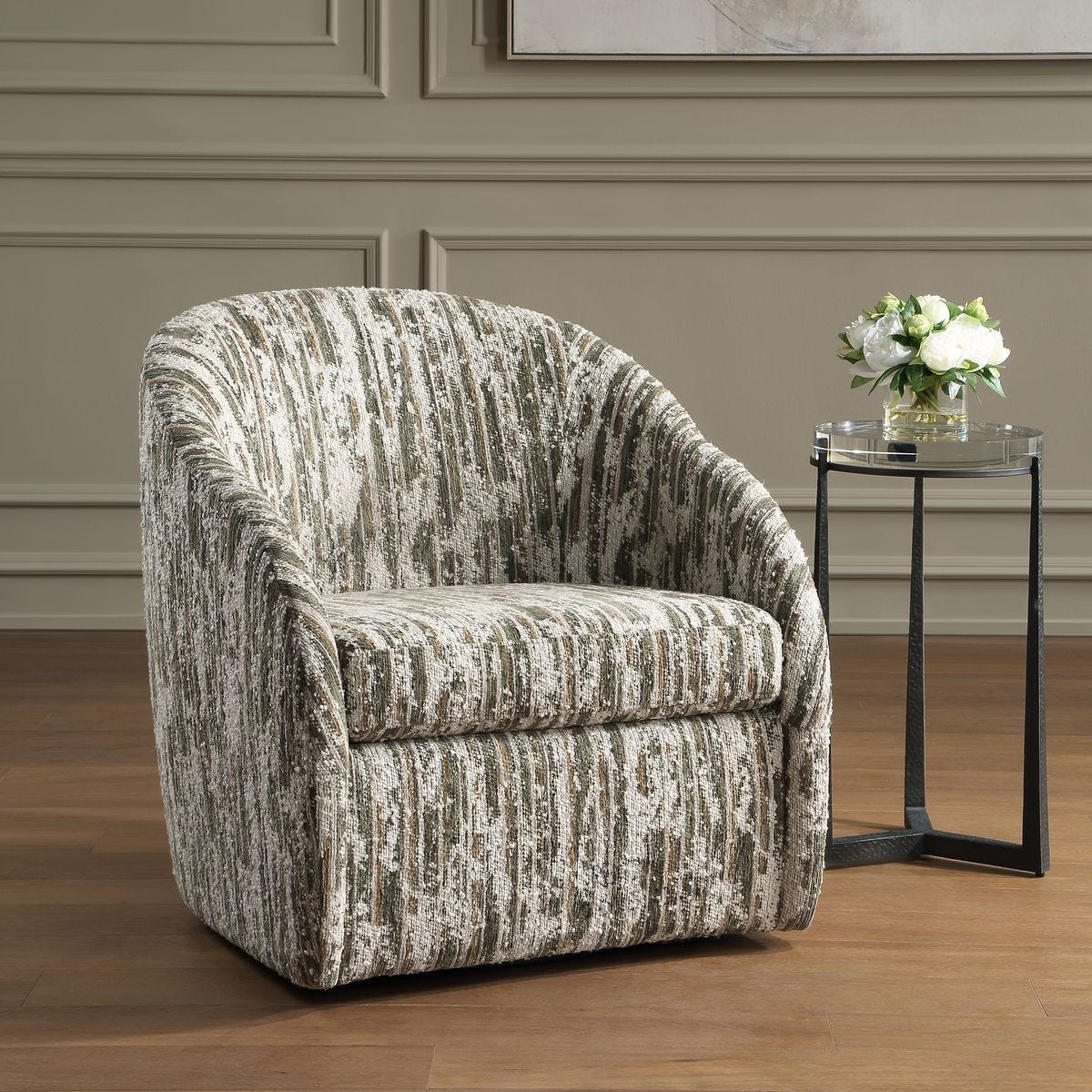 Mari Swivel Chair - variety of styles from classic to contemporary | Image 4 | InSTYLE Home & Rugs