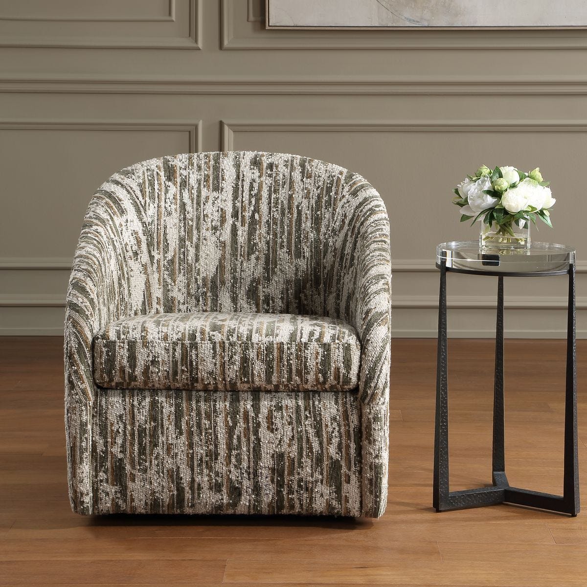 Mari Swivel Chair - variety of styles from classic to contemporary | Image 1 | InSTYLE Home & Rugs