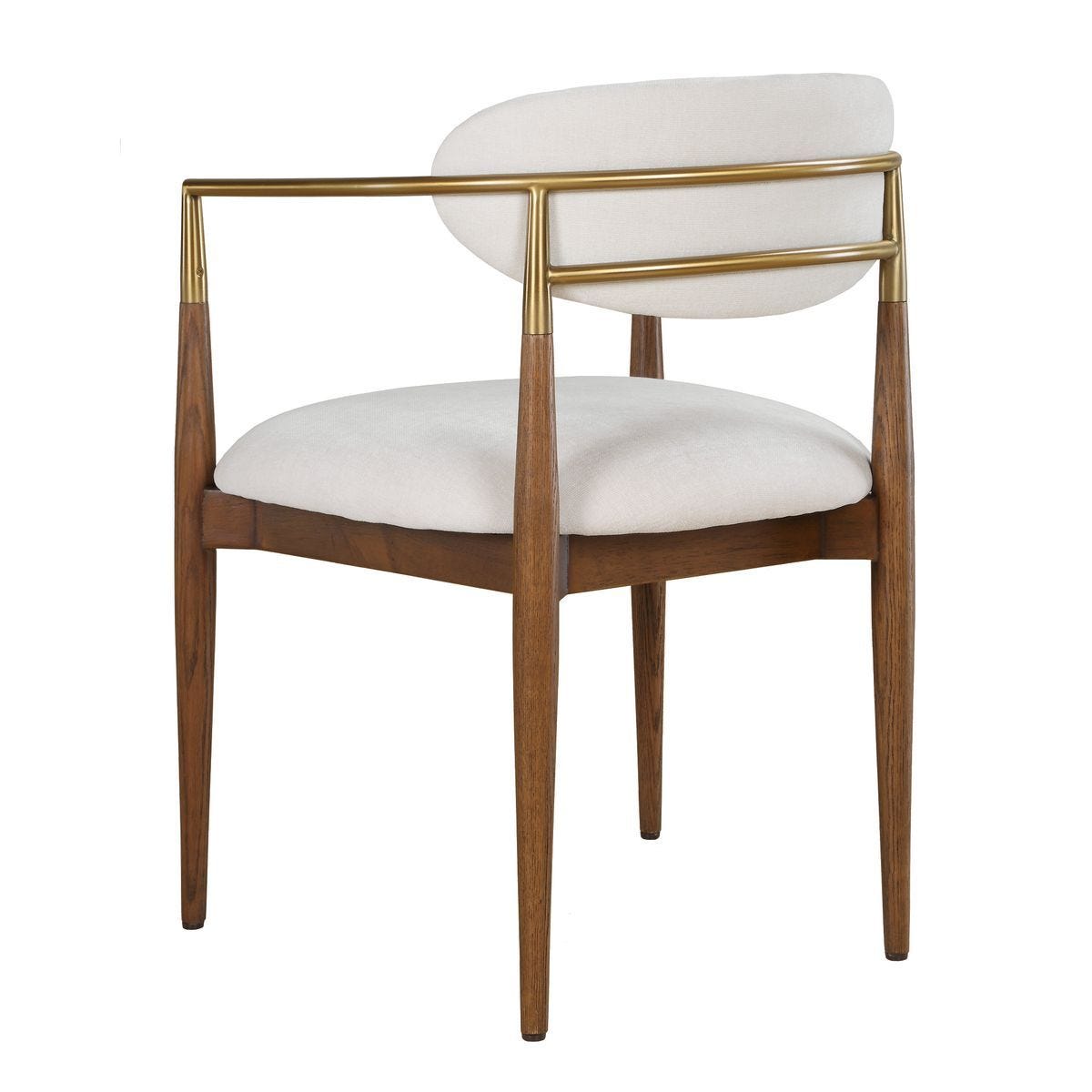 Moxie Dining Arm Chair, Walnut - comfortable seating for dining and office spaces | Image 7 | InSTYLE Home & Rugs