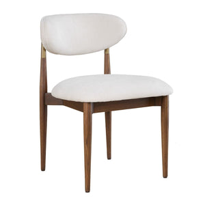 Moxie Armless Dining Chair, Walnut, 2 Per Box, Priced Each - comfortable dining experience | Image 3 | InSTYLE Home & Rugs