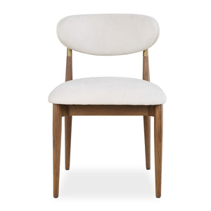 Moxie Armless Dining Chair, Walnut, 2 Per Box, Priced Each - comfortable dining experience | Image 2 | InSTYLE Home & Rugs