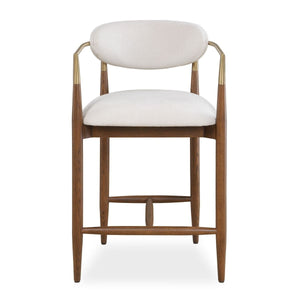 Moxie Counter Stool, Walnut - perfect for modern counters | Image 2 | InSTYLE Home & Rugs