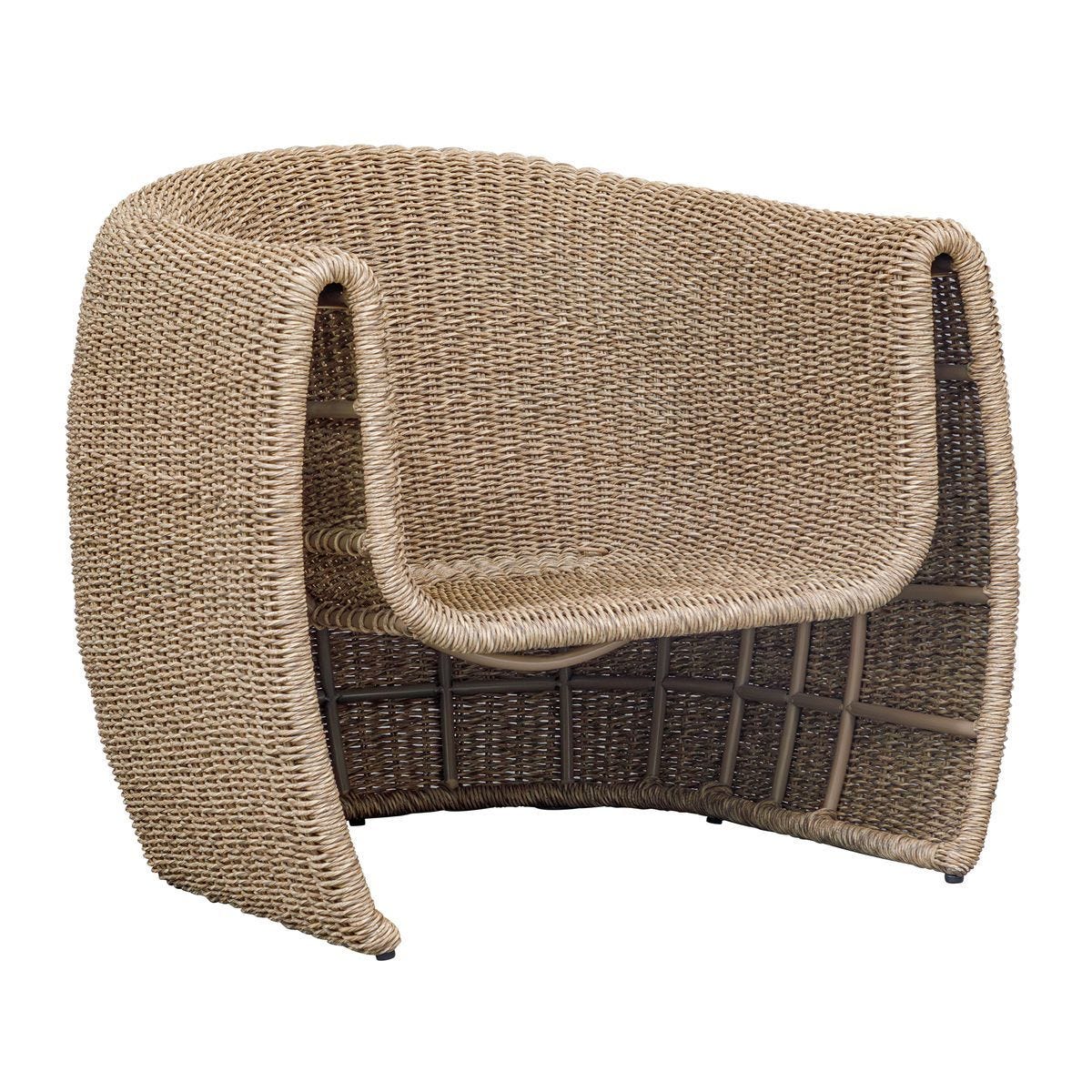 Tropic Outdoor Lounge Chair, Golden Flax 53130 - comfortable chairs for relaxation | Image 10 | InSTYLE Home & Rugs