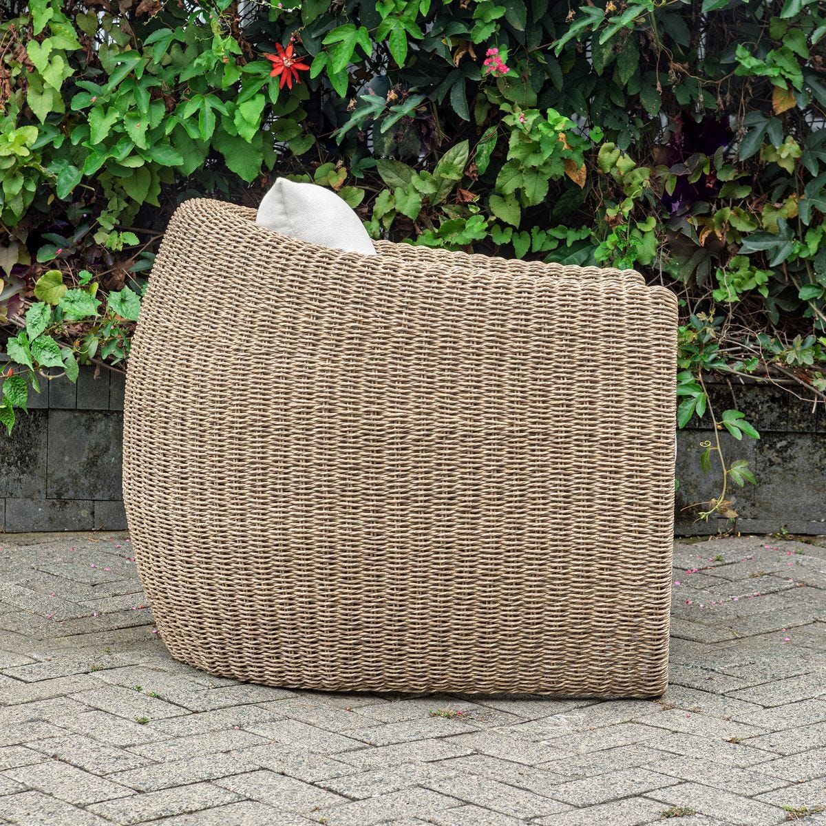 Tropic Outdoor Lounge Chair, Golden Flax 53130 - comfortable chairs for relaxation | Image 4 | InSTYLE Home & Rugs