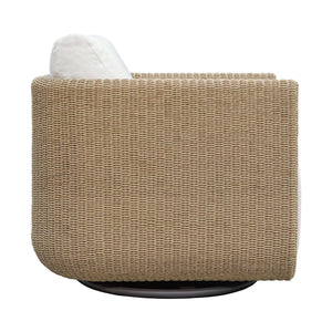 Santorini Outdoor Swivel Lounge Chair - stylish lounge chairs for any room | Image 5 | InSTYLE Home & Rugs