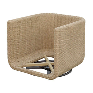 Santorini Outdoor Swivel Lounge Chair - stylish lounge chairs for any room | Image 9 | InSTYLE Home & Rugs