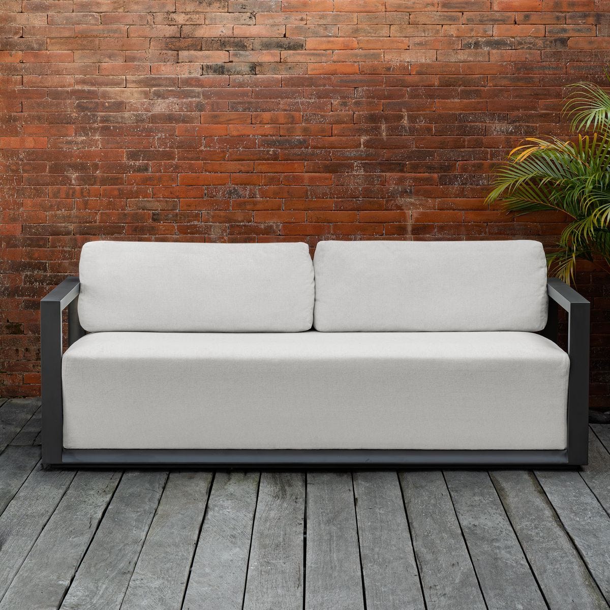 Remsen Outdoor 3 Seater Sofa, Java Black/Oyster - luxury sofa for any space | Image 17 | InSTYLE Home & Rugs
