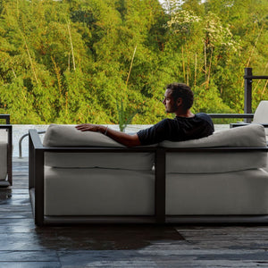 Remsen Outdoor 3 Seater Sofa, Java Black/Oyster - luxury sofa for any space | Image 12 | InSTYLE Home & Rugs