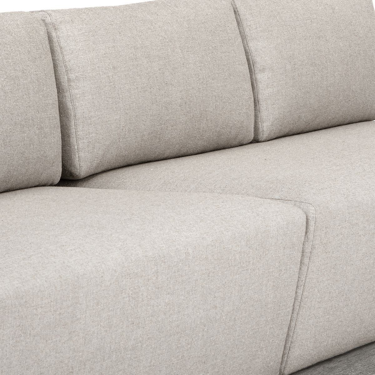 Remsen 4 Seater Outdoor Sofa, Weathered Gray/Dove - comfortable sofa for modern living | Image 6 | InSTYLE Home & Rugs