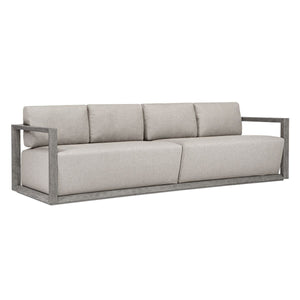 Remsen 4 Seater Outdoor Sofa, Weathered Gray/Dove - comfortable sofa for modern living | Image 2 | InSTYLE Home & Rugs