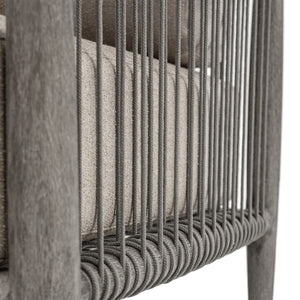 Borneo Outdoor Lounge Chair, Dove - comfortable chairs for relaxation | Image 6 | InSTYLE Home & Rugs