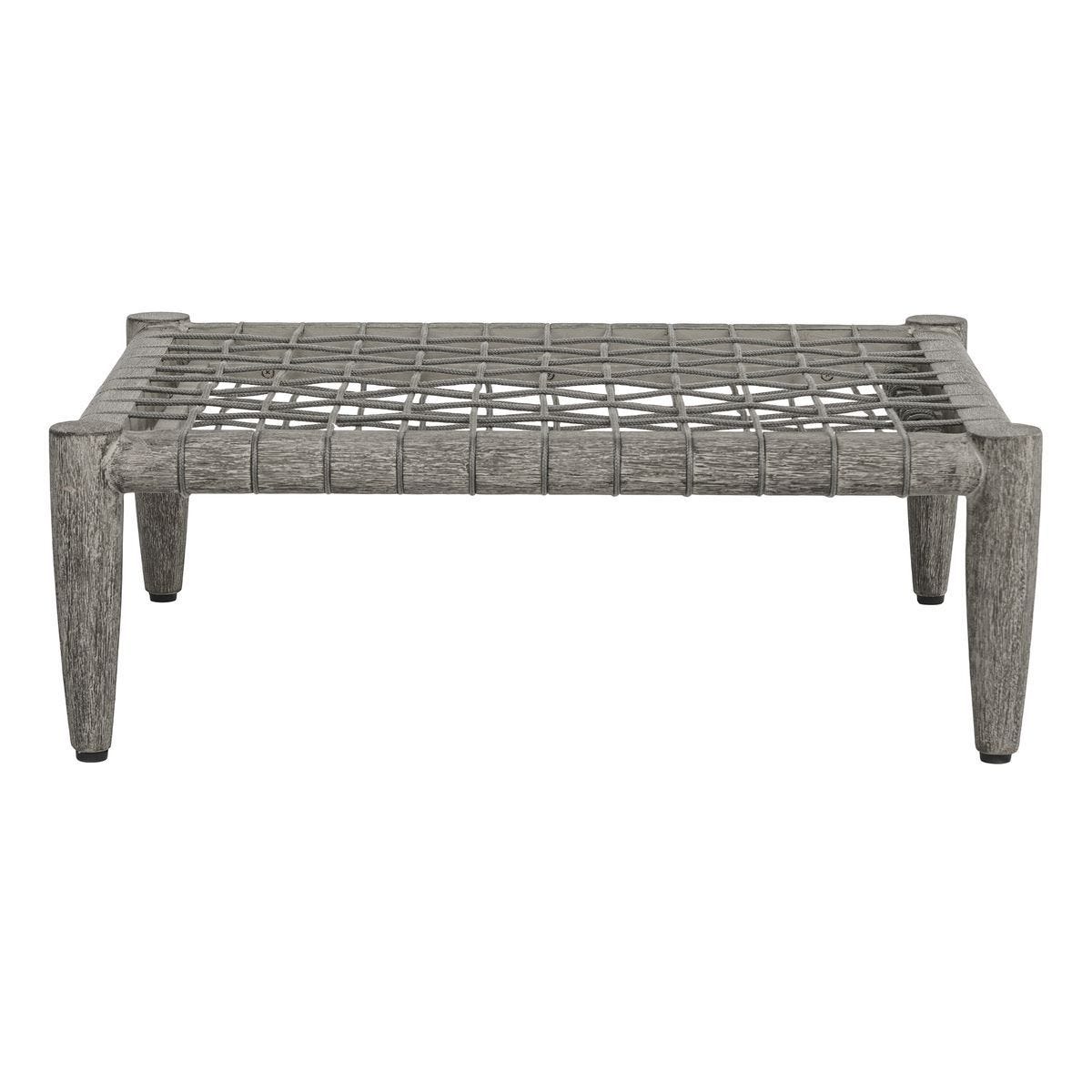 Borneo Outdoor Ottoman, Dove - comfortable ottoman for any room | Image 5 | InSTYLE Home & Rugs