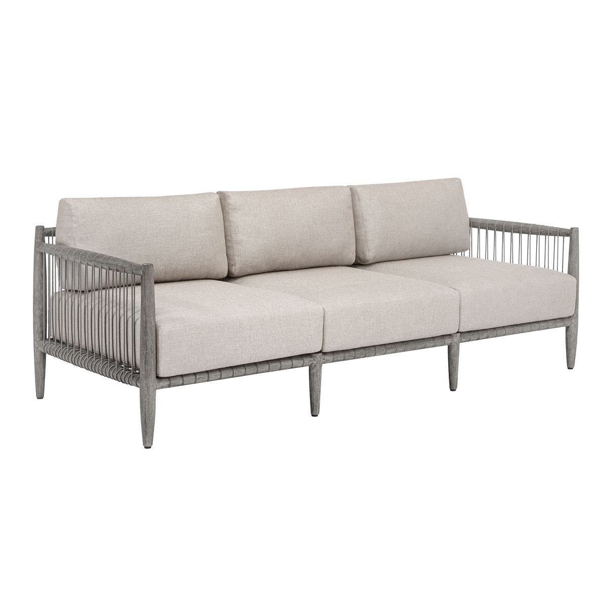 Borneo Outdoor Sofa, Dove - comfortable sofa for modern living | Image 2 | InSTYLE Home & Rugs