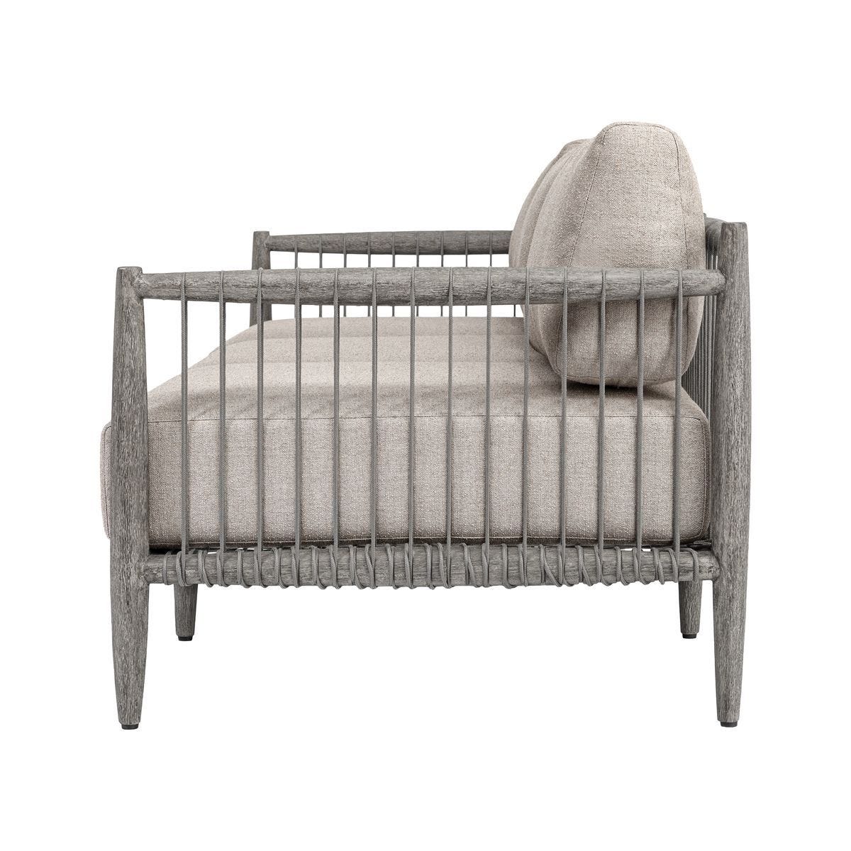 Borneo Outdoor Sofa, Dove - comfortable sofa for modern living | Image 3 | InSTYLE Home & Rugs