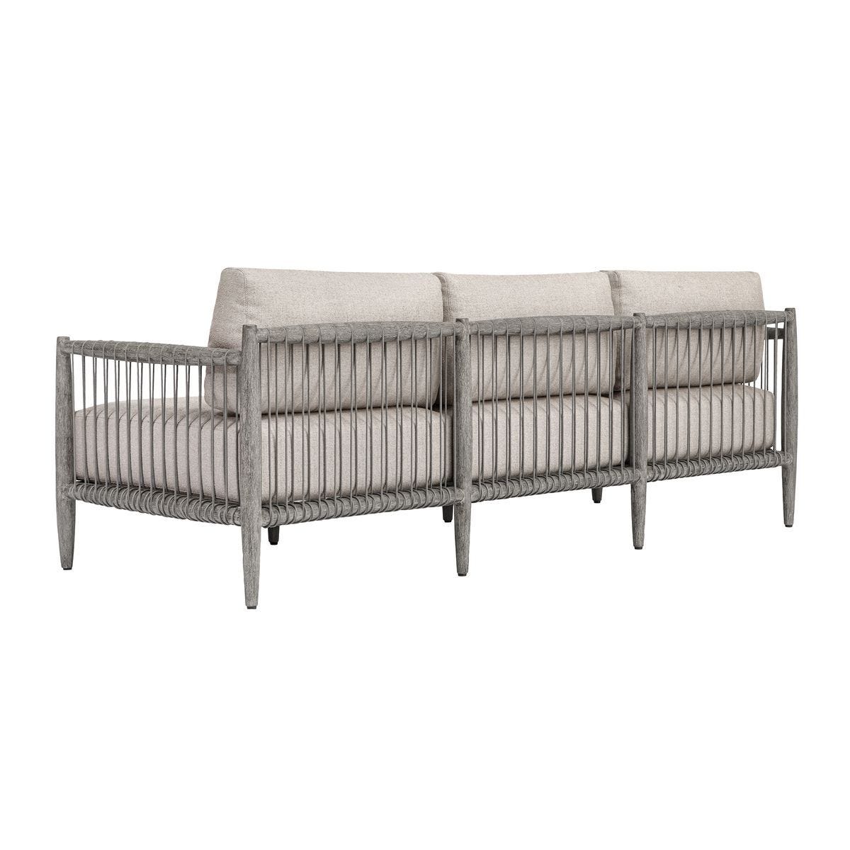 Borneo Outdoor Sofa, Dove - comfortable sofa for modern living | Image 5 | InSTYLE Home & Rugs