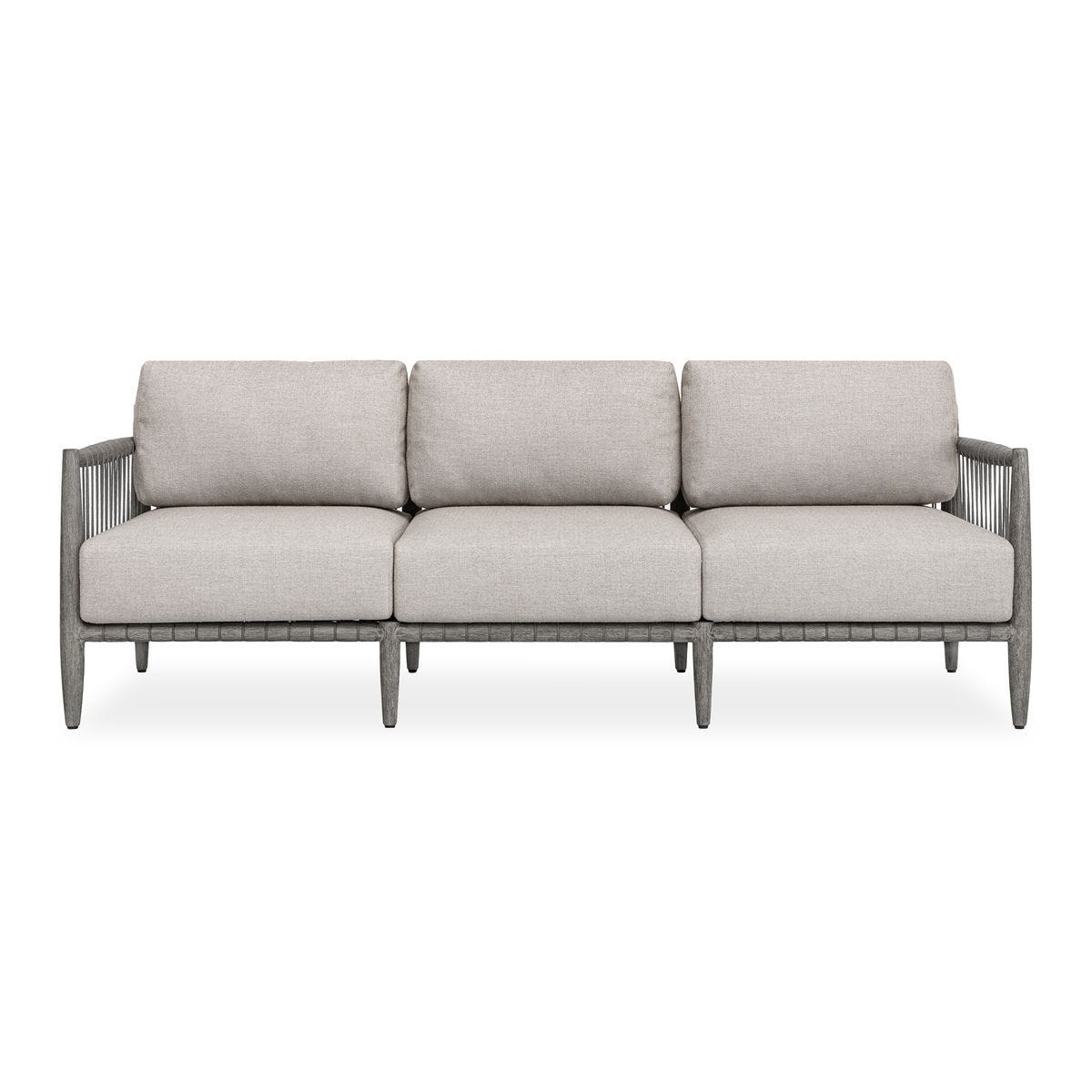 Borneo Outdoor Sofa, Dove - comfortable sofa for modern living | Image 1 | InSTYLE Home & Rugs