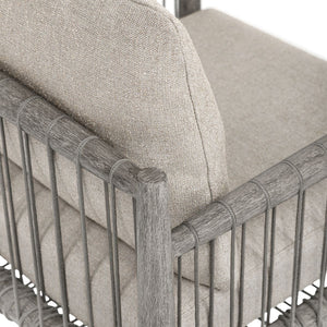 Borneo Outdoor Dining Chair, Dove - elegant seating for dining areas | Image 6 | InSTYLE Home & Rugs