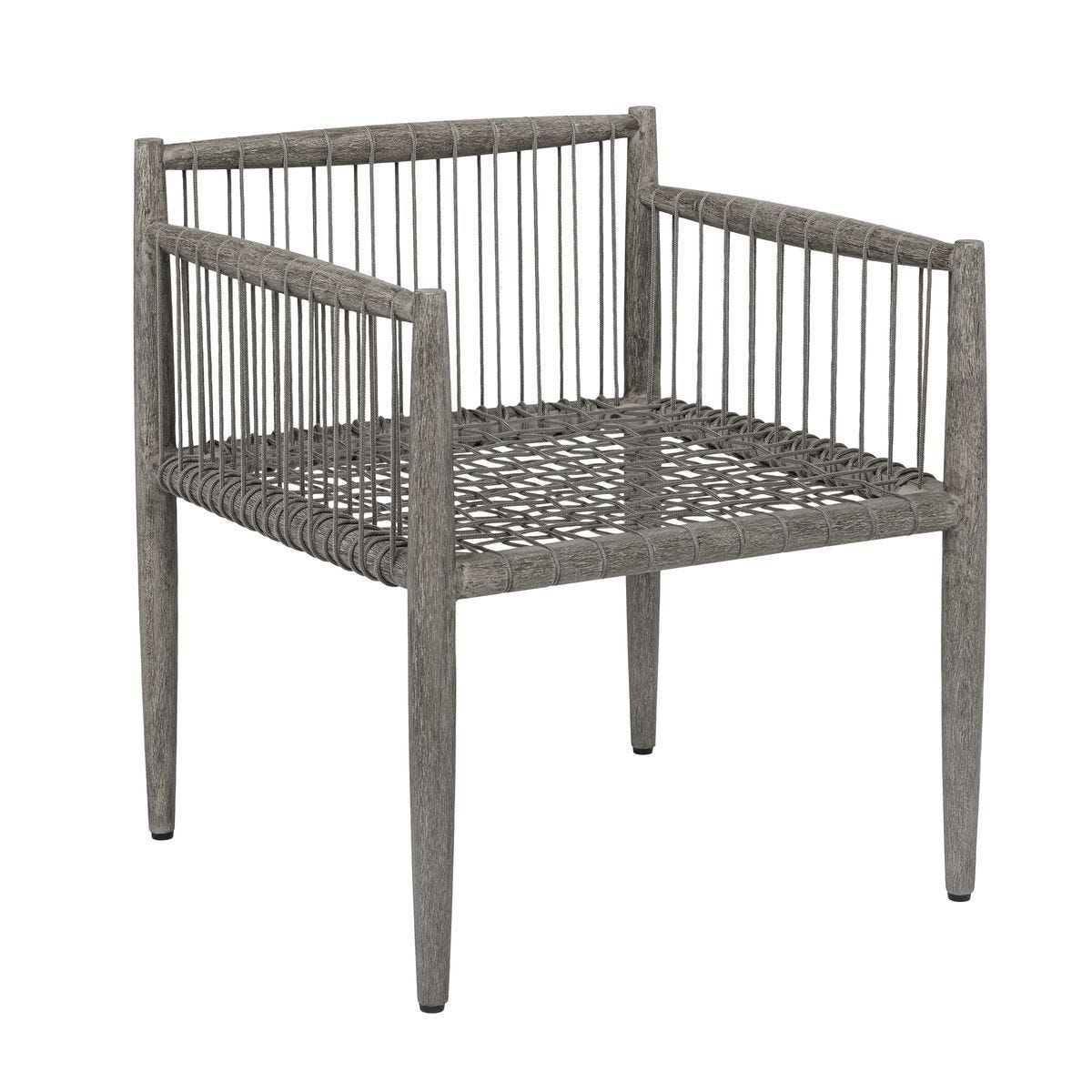 Borneo Outdoor Dining Chair, Dove - elegant seating for dining areas | Image 7 | InSTYLE Home & Rugs