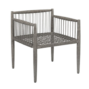 Borneo Outdoor Dining Chair, Dove - elegant seating for dining areas | Image 7 | InSTYLE Home & Rugs