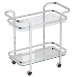 Zedd 2-Tier Bar Cart - available in various heights | Image 1 | InSTYLE Home & Rugs