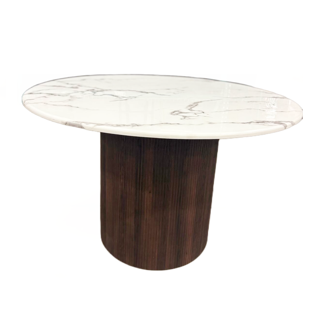 Harmony Faux Marble Top Dining Table - stylish dining table for gatherings | Image 1 | InSTYLE Home & Rugs