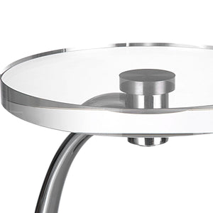 Waveney Drink Table, Nickel - accent tables for living rooms | Image 6 | InSTYLE Home & Rugs
