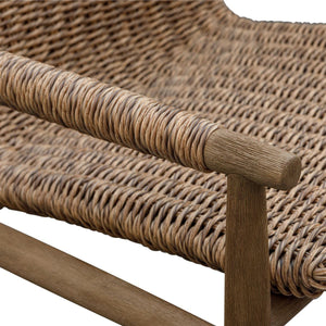 Sumba Outdoor Lounge Chair, Golden Flax - stylish lounge chairs for any room | Image 7 | InSTYLE Home & Rugs