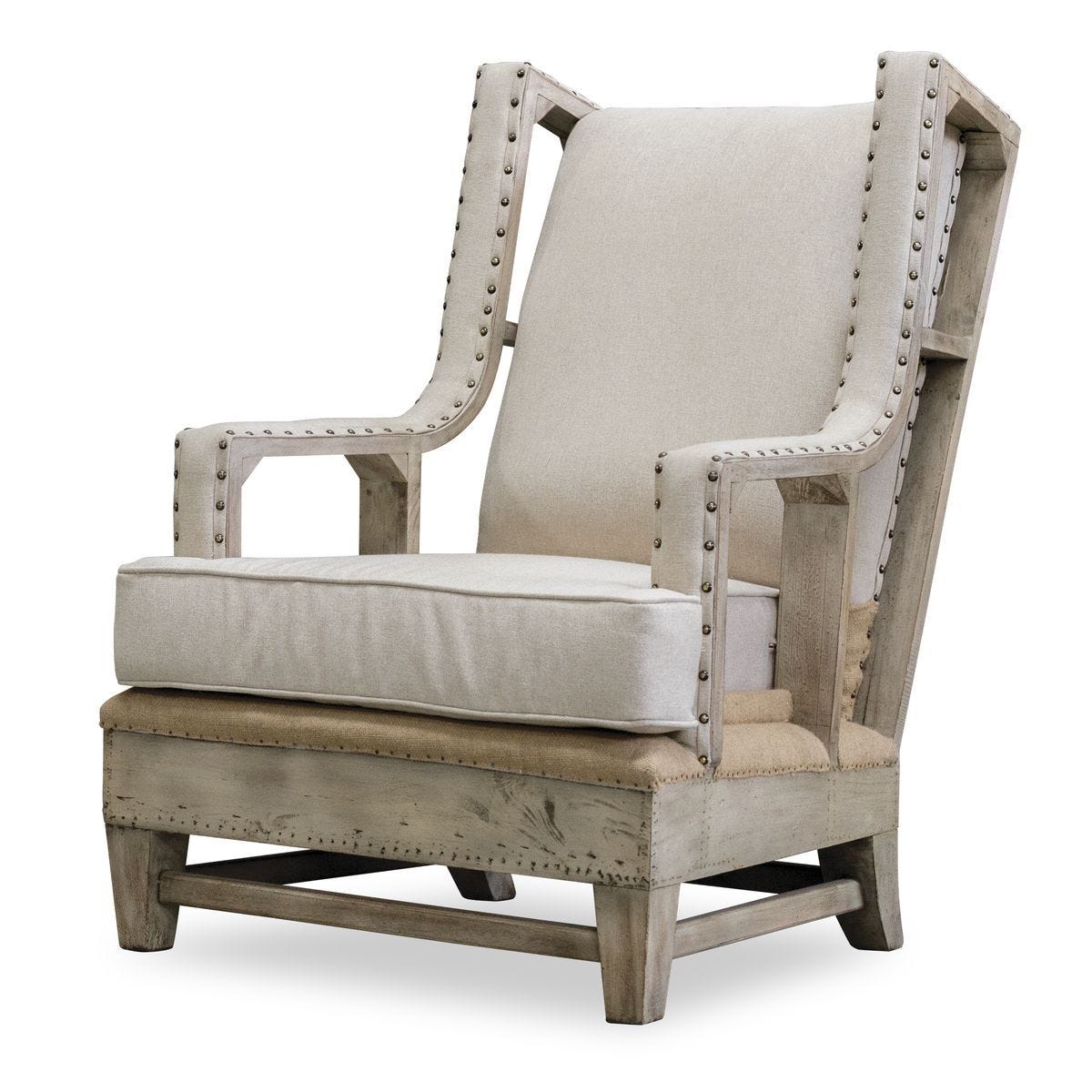 Schafer Armchair - upholstered armchair with padded comfort | Image 1 | InSTYLE Home & Rugs