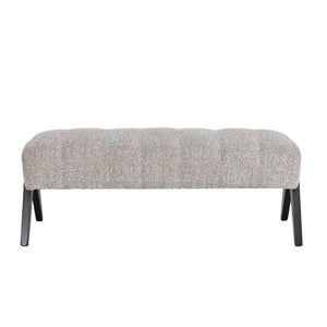 HESTER Bench Light grey fabric | InSTYLE Home & Rugs