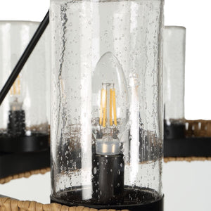 Palm Royal, 8 Lt Indoor-Outdoor Chandelier - energy-efficient and stylish designs | Image 7 | InSTYLE Home & Rugs