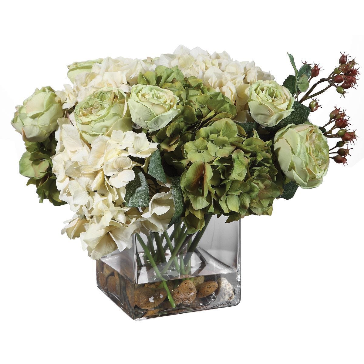 Cecily Hydrangea Bouquet - decor accents and accessories for every room | Image 3 | InSTYLE Home & Rugs