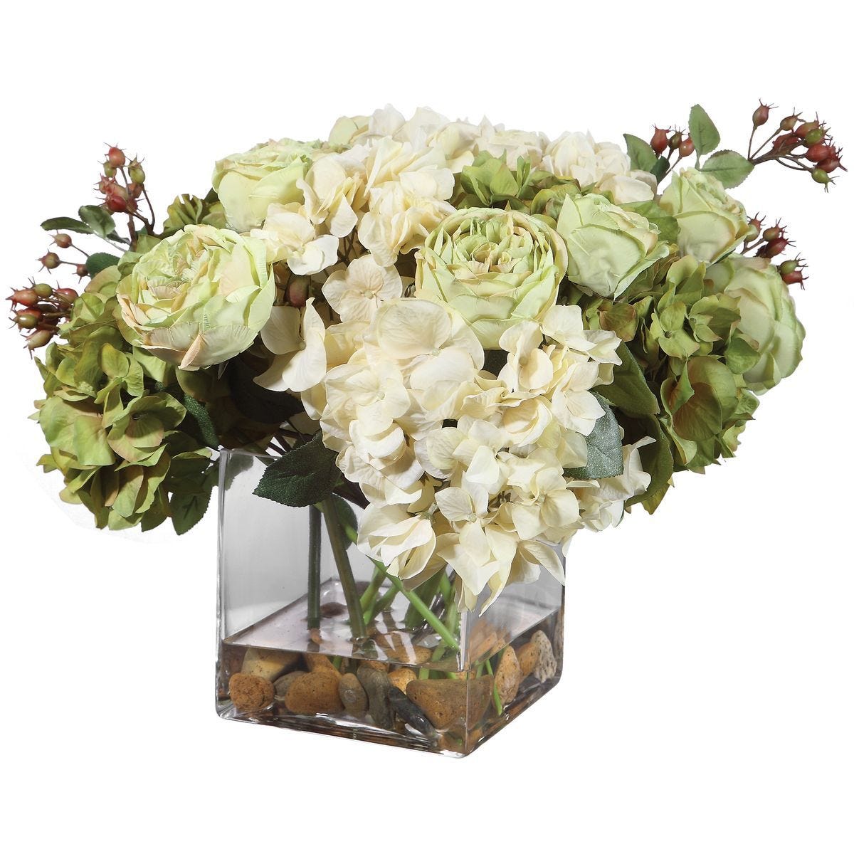 Cecily Hydrangea Bouquet - decor accents and accessories for every room | Image 7 | InSTYLE Home & Rugs