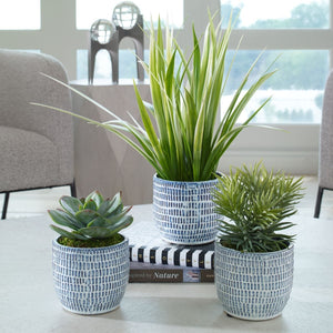 Puebla Greenery, S/3 - decor accents and accessories for every room | Image 1 | InSTYLE Home & Rugs