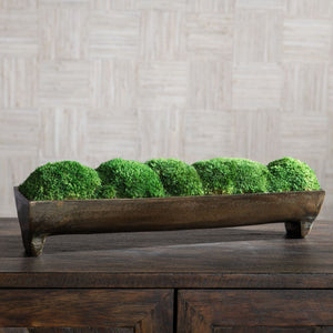 Canal Moss Centerpiece, Small - modern accessories for a personalized living space | Image 1 | InSTYLE Home & Rugs