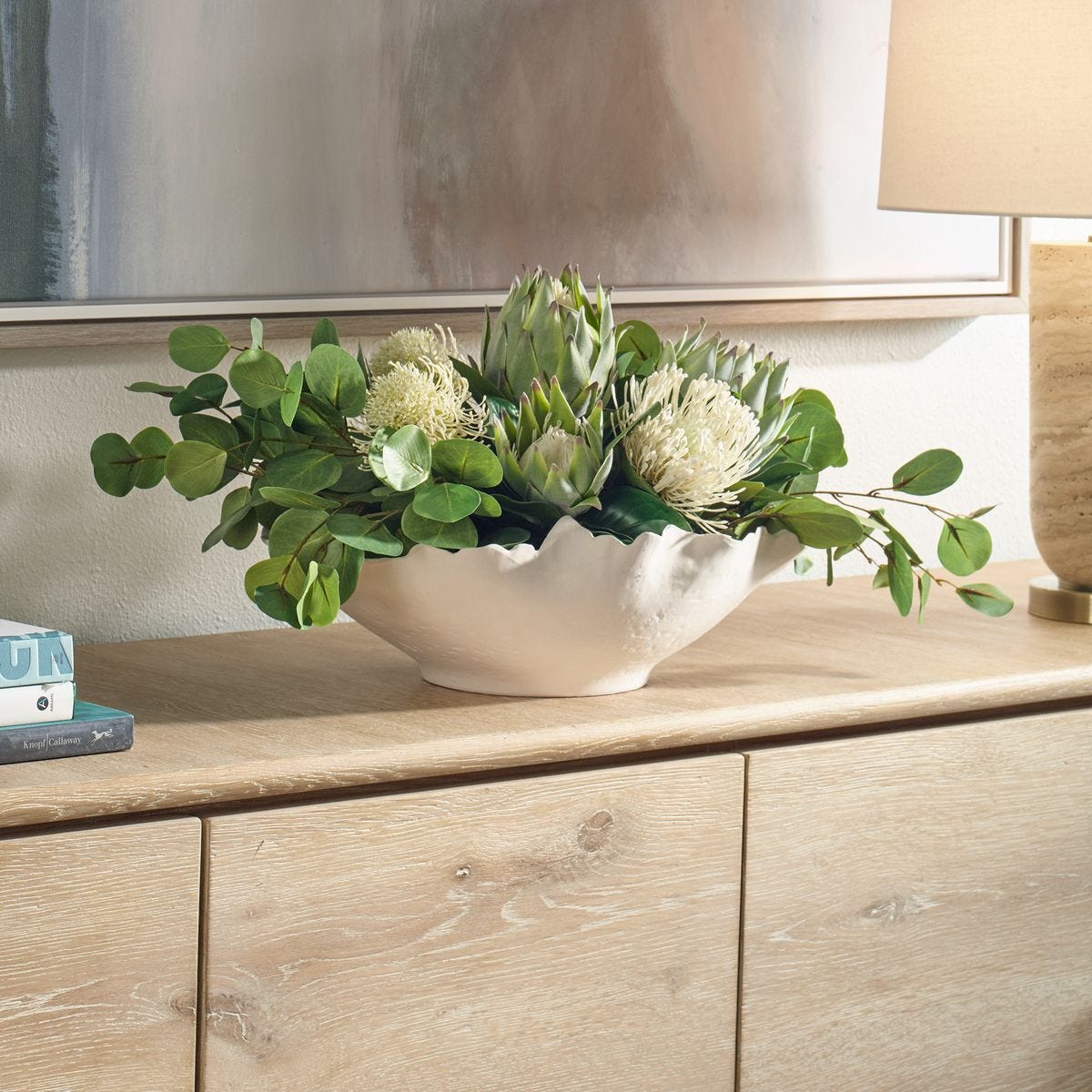 Protea Blooms Centerpiece - modern accessories for a personalized living space | Image 4 | InSTYLE Home & Rugs