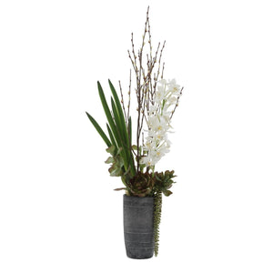 Eterna Orchid Centerpiece - stylish home accessories to complete your decor | Image 4 | InSTYLE Home & Rugs