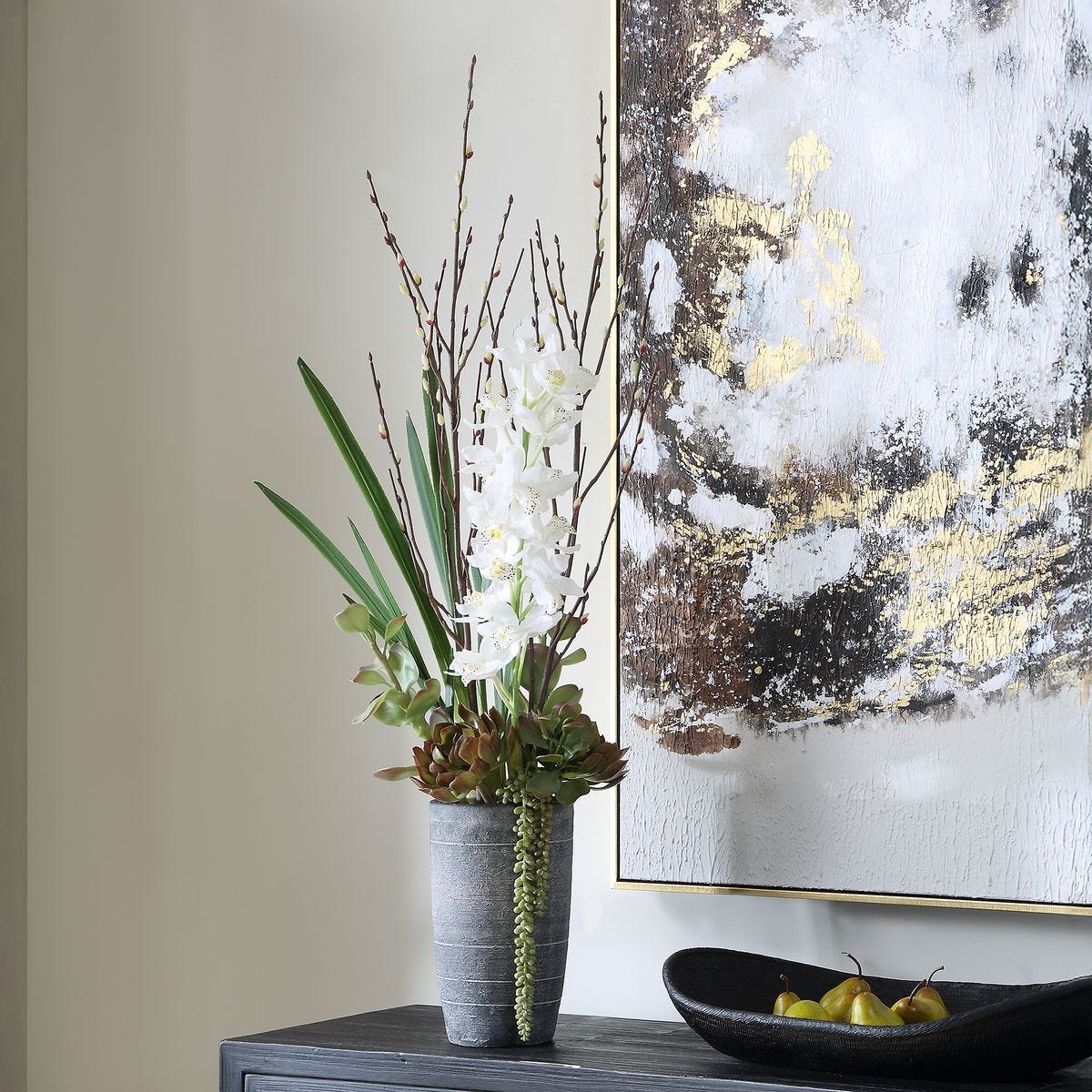 Eterna Orchid Centerpiece - stylish home accessories to complete your decor | Image 3 | InSTYLE Home & Rugs
