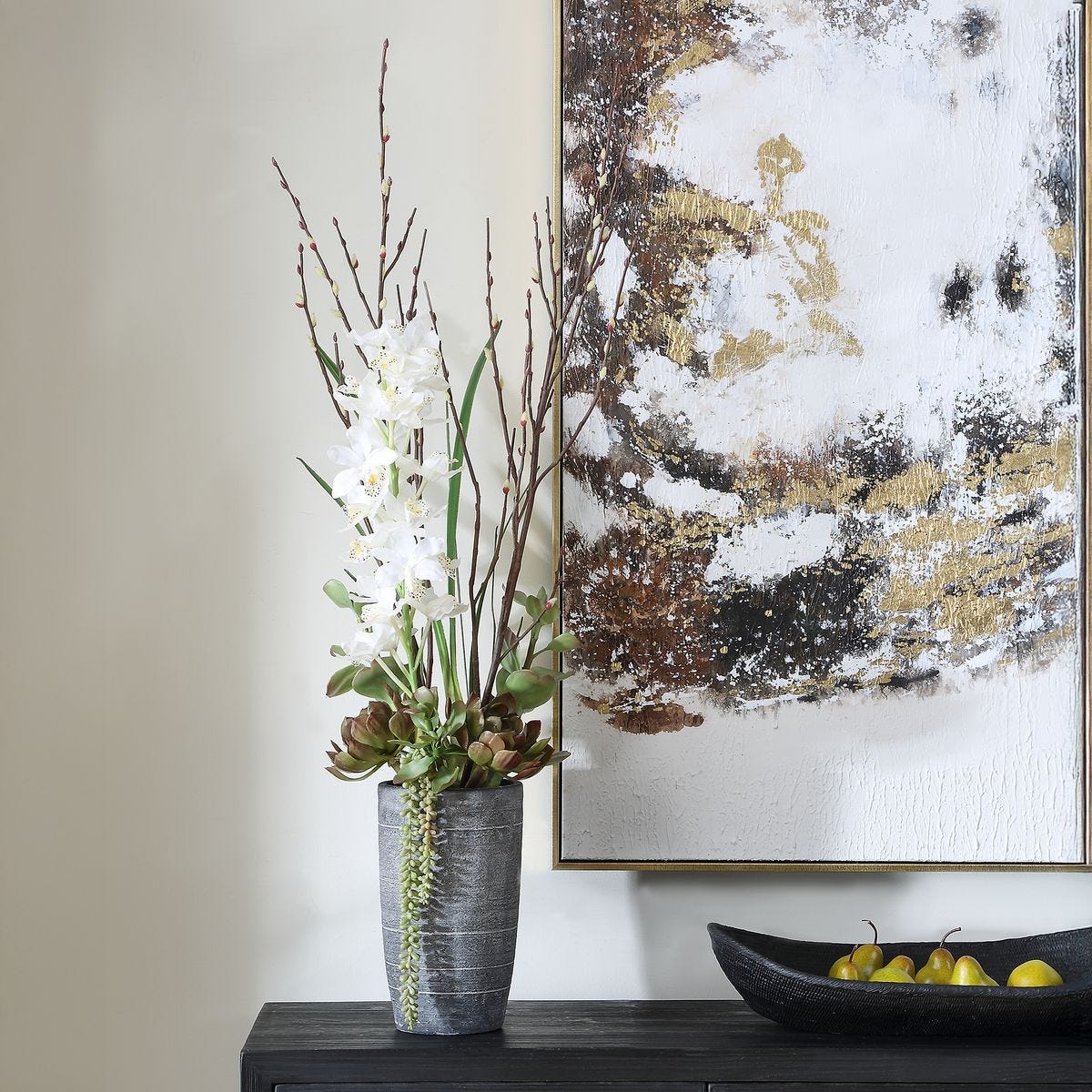 Eterna Orchid Centerpiece - stylish home accessories to complete your decor | Image 1 | InSTYLE Home & Rugs