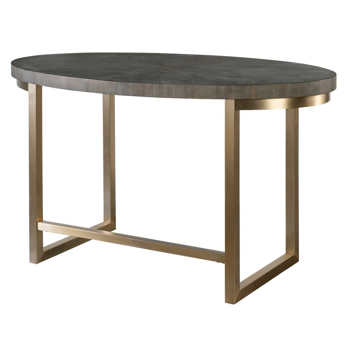 Taja Oval Desk - stylish desk for modern spaces | Image 4 | InSTYLE Home & Rugs