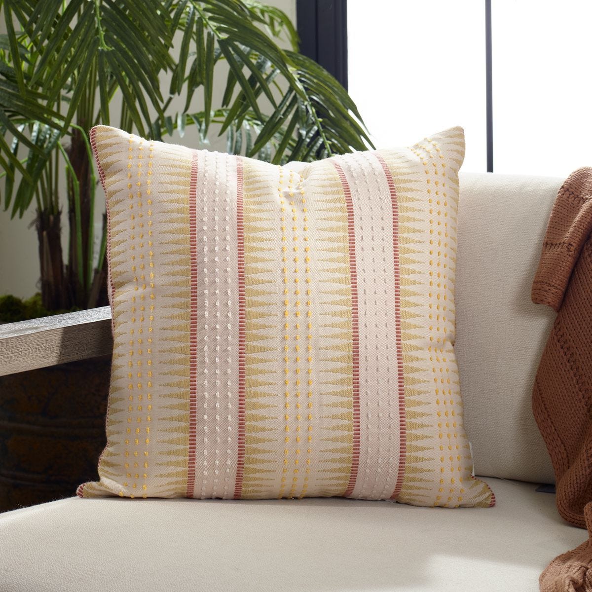 Backgammon Outdoor Pillow, Petal 64093 - decor accents and accessories for every room | Image 1 | InSTYLE Home & Rugs