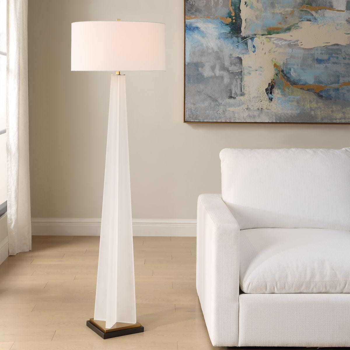 Rosin Floor Lamp - perfect lighting for modern homes | Image 2 | InSTYLE Home & Rugs