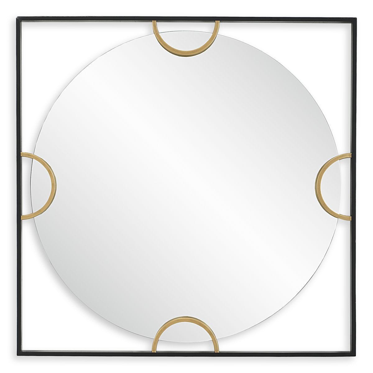 Hinson Square Mirror - elegant and functional accent pieces for any room | Image 1 | InSTYLE Home & Rugs
