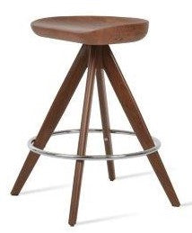 Cattelan Pyramid-mw Counter&bar Stool - perfect for small spaces | Image 2 | InSTYLE Home & Rugs