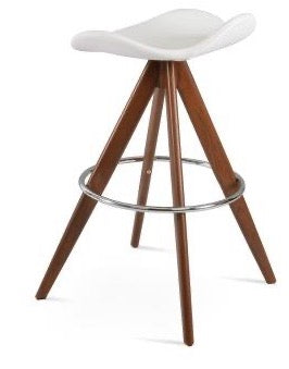 Falcon Pyramid-mw Swivel Stool - perfect for small spaces | Image 1 | InSTYLE Home & Rugs