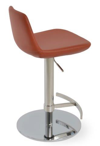 Pera Piston Stool Round&square Base - available in various heights | Image 2 | InSTYLE Home & Rugs